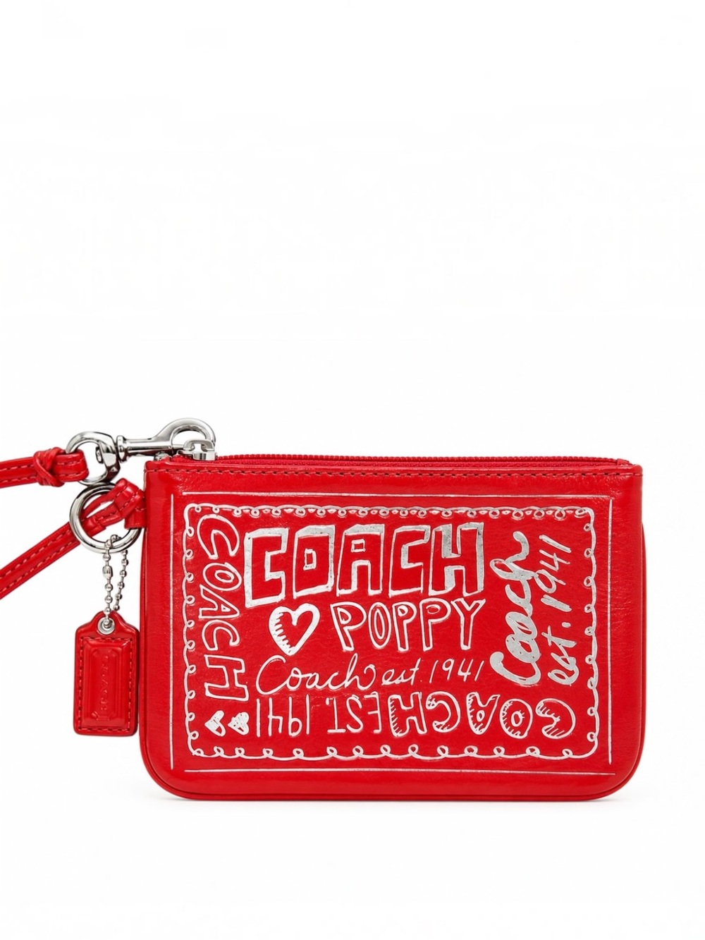COMING SOON
Coach Poppy Wristlet-NWOT